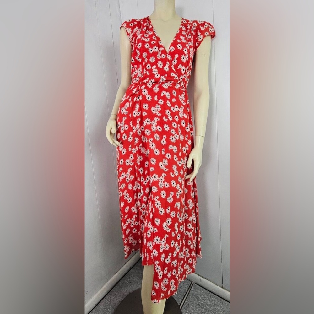 Reformation Midi Wrap Dress